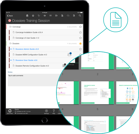 Documents in Dossiere